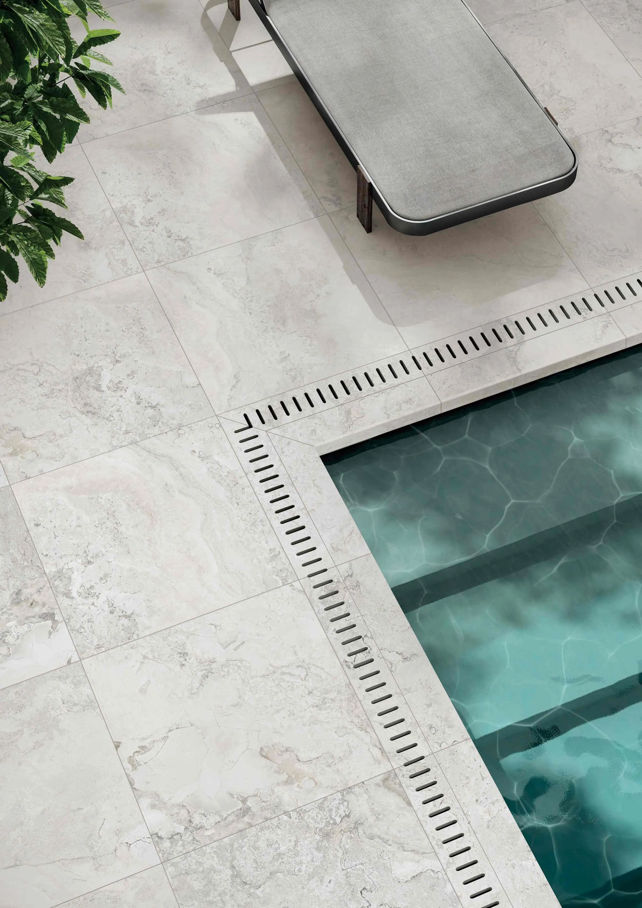 Soft Ivory Sandstone-Look Wall & Floor Porcelain Tile