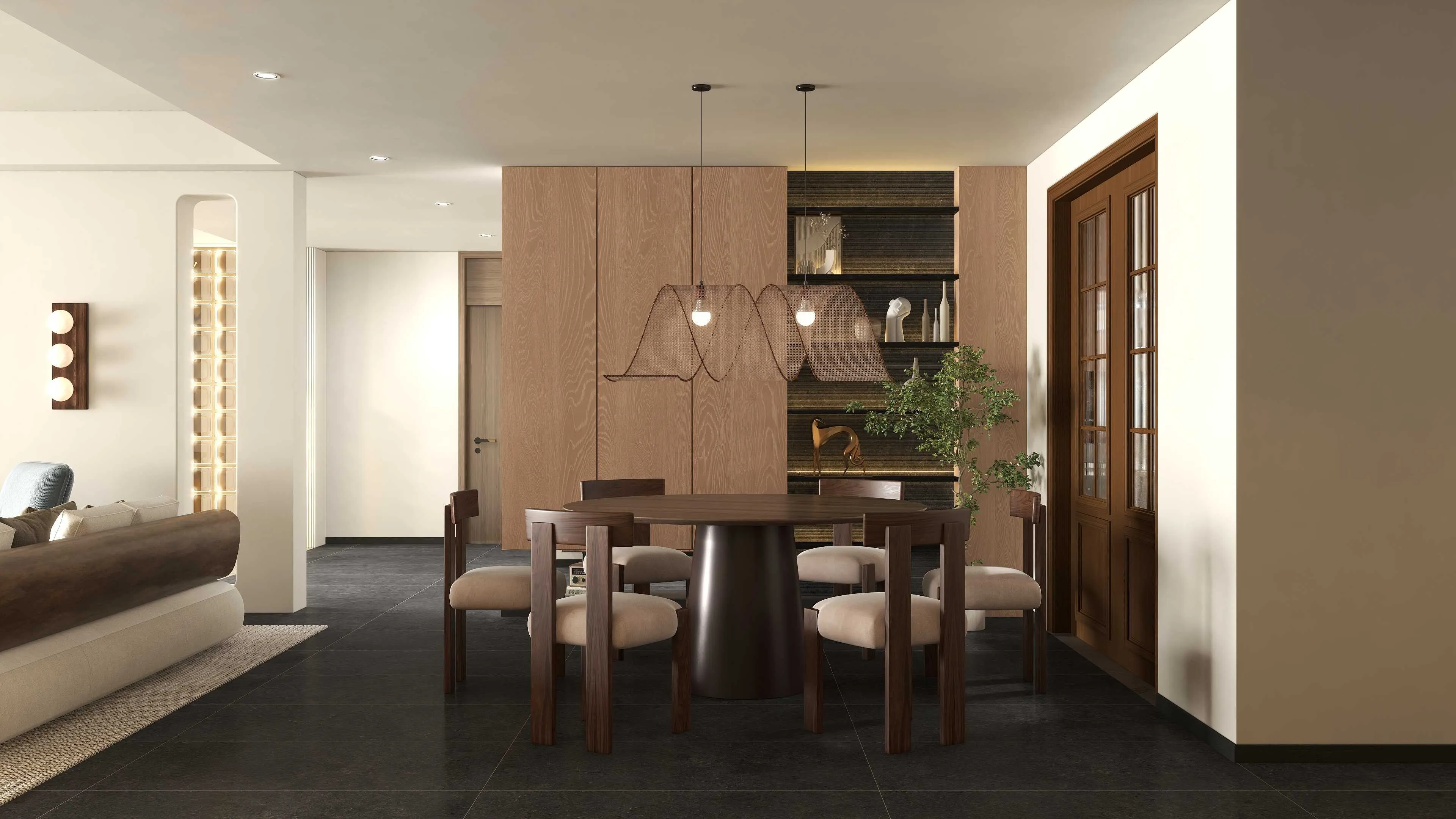 Charcoal Grey Limestone Molded Antique Finish Wall & Floor Tile