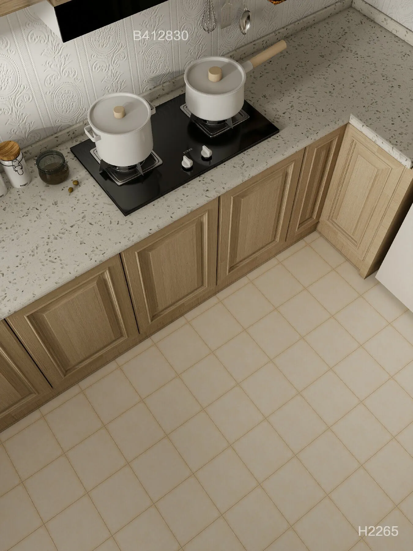 Cream Stone Look Decorative Tile for Wall & Floor