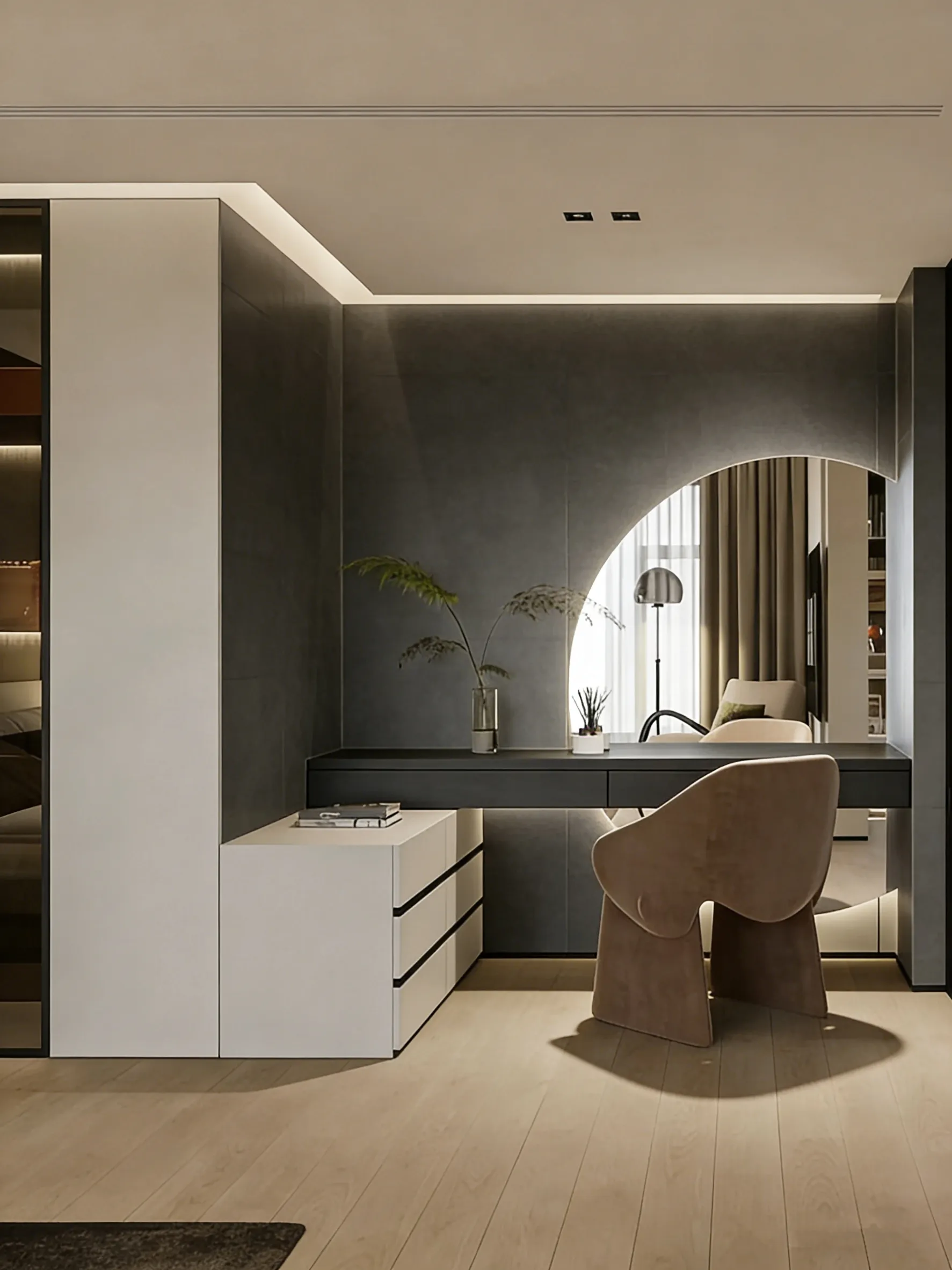 Graphite Grey Cement-Look Sintered Stone