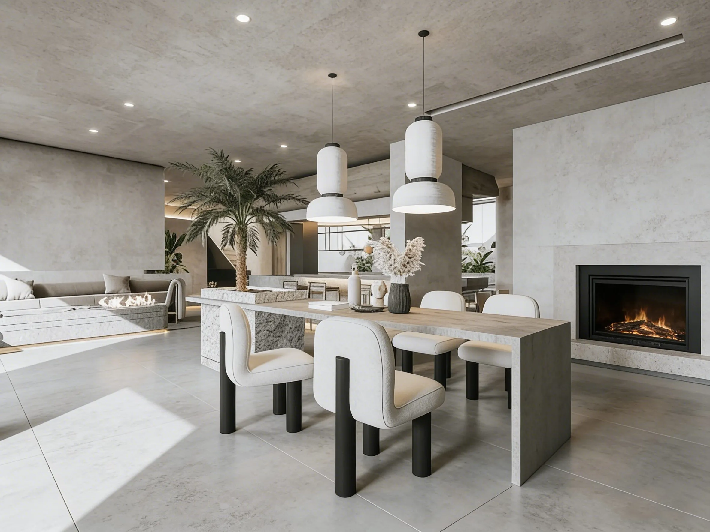 Mist Grey Concrete-Look Cement Wall & Floor Tile