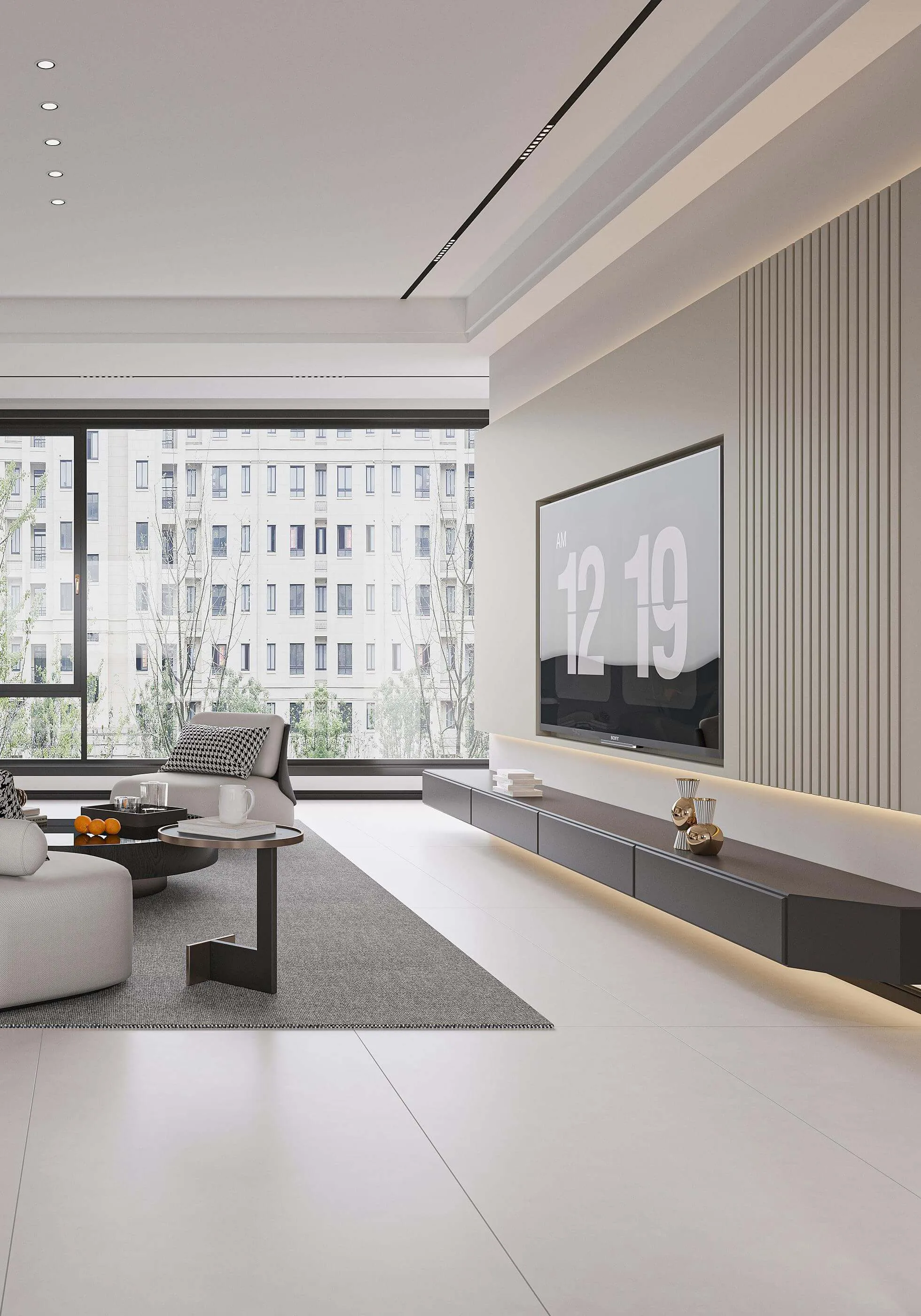 Soft Greige Pearl Solid Color Porcelain Tile for Wall and Floor