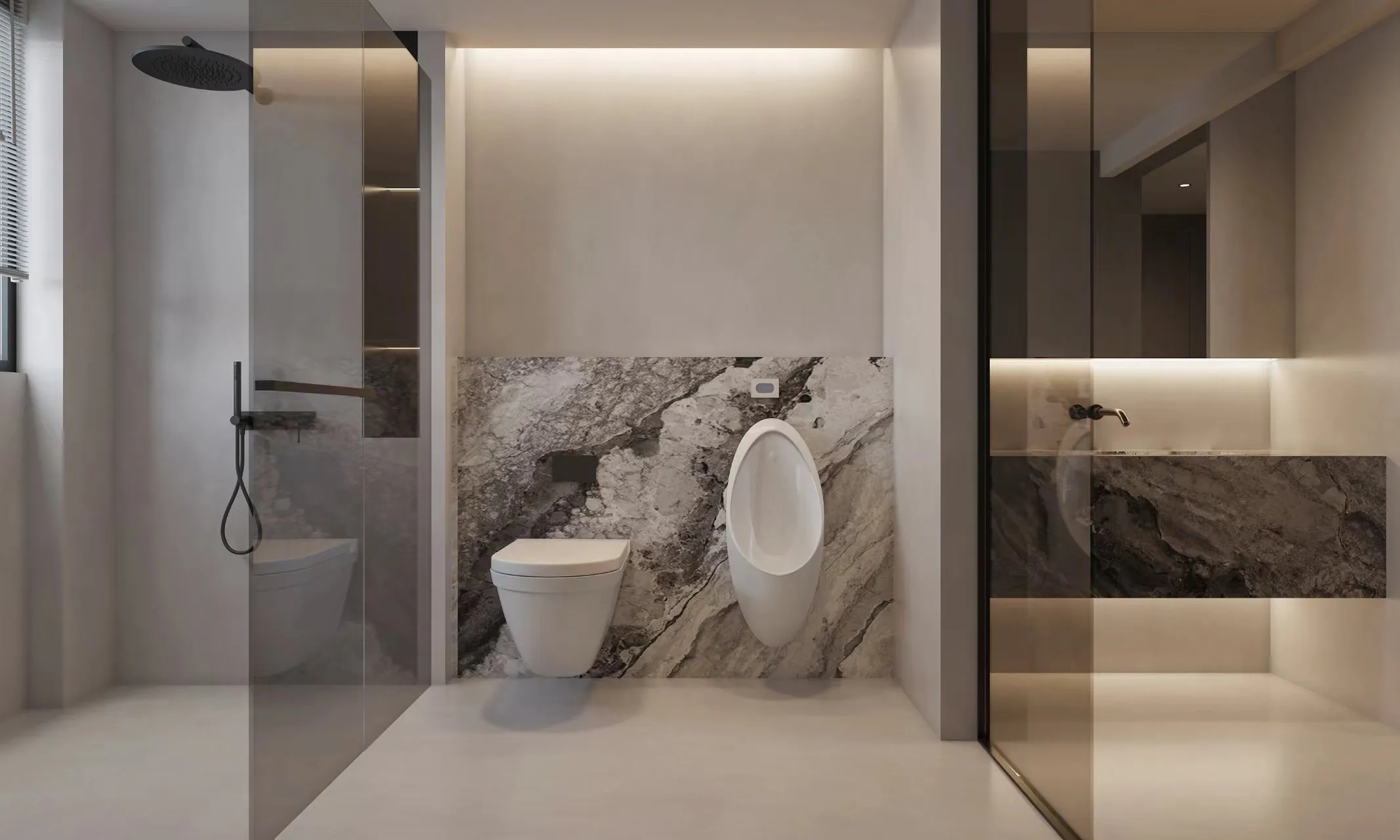 Pearl White Limestone Solid Color Porcelain Tile for Wall and Floor