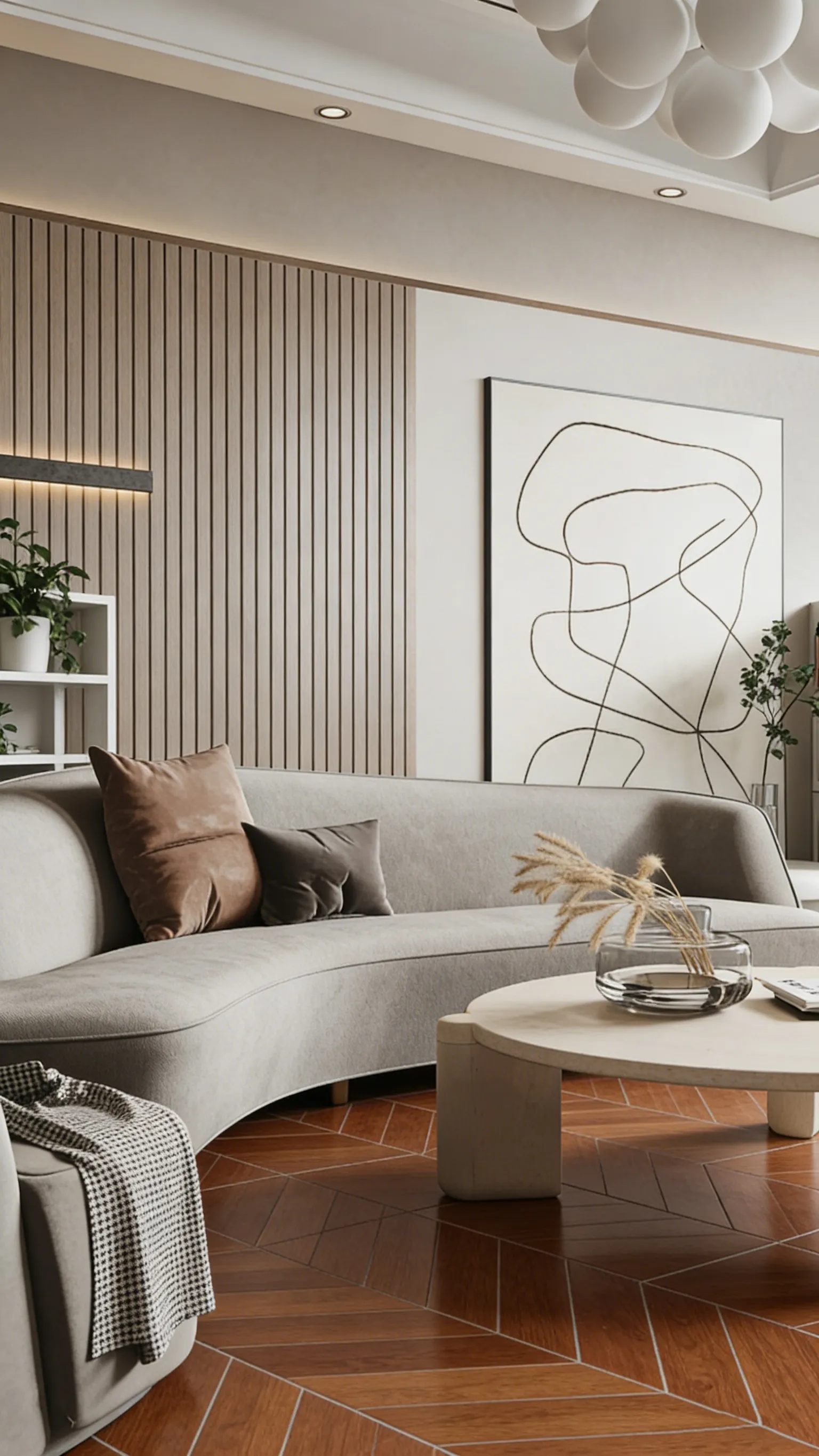 Caramel Oak Chevron Wood-Look Wall & Floor Porcelain Tile