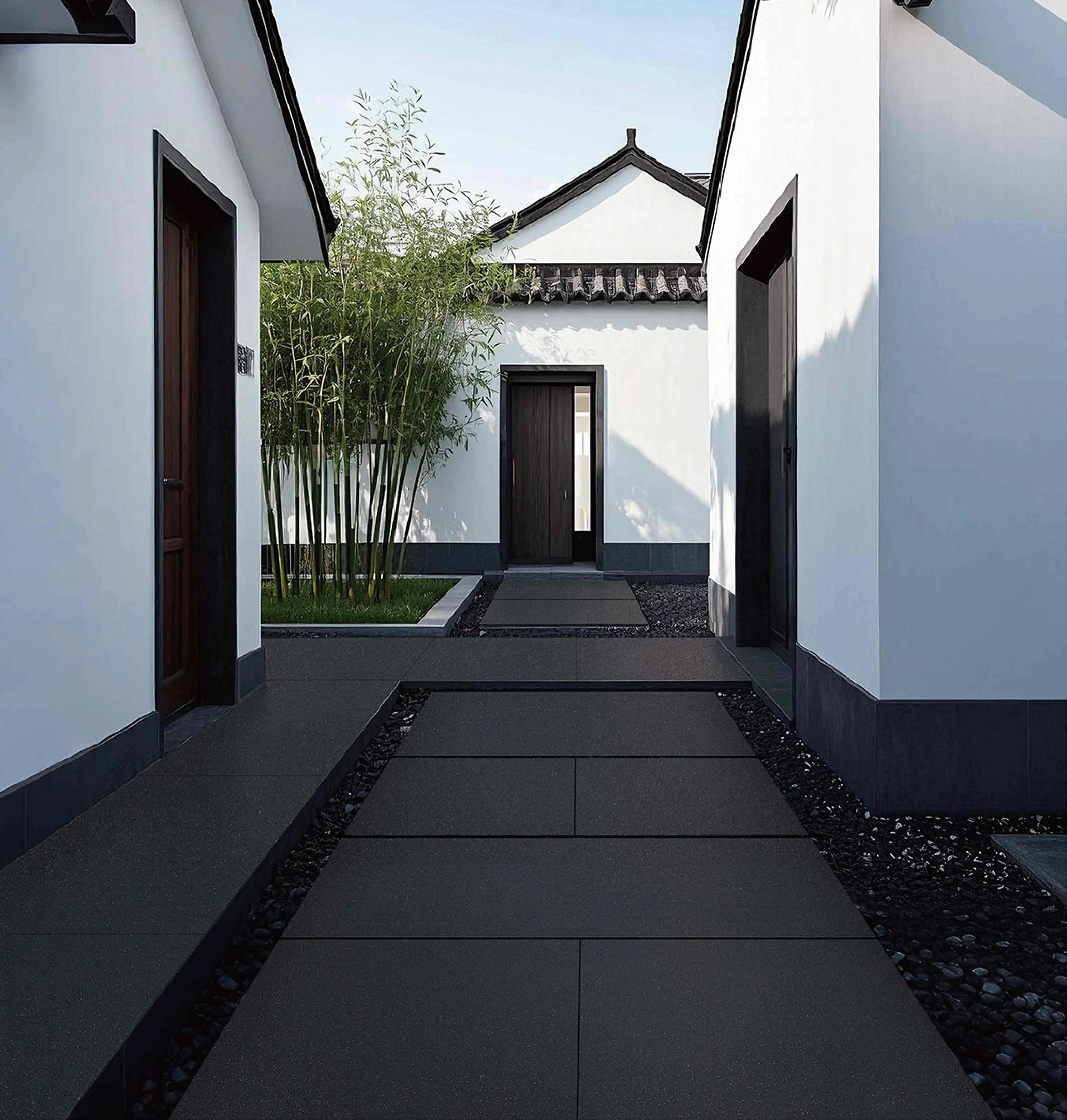 Anthracite Basalt-Look Paving Stone for Outdoor Wall and Floor