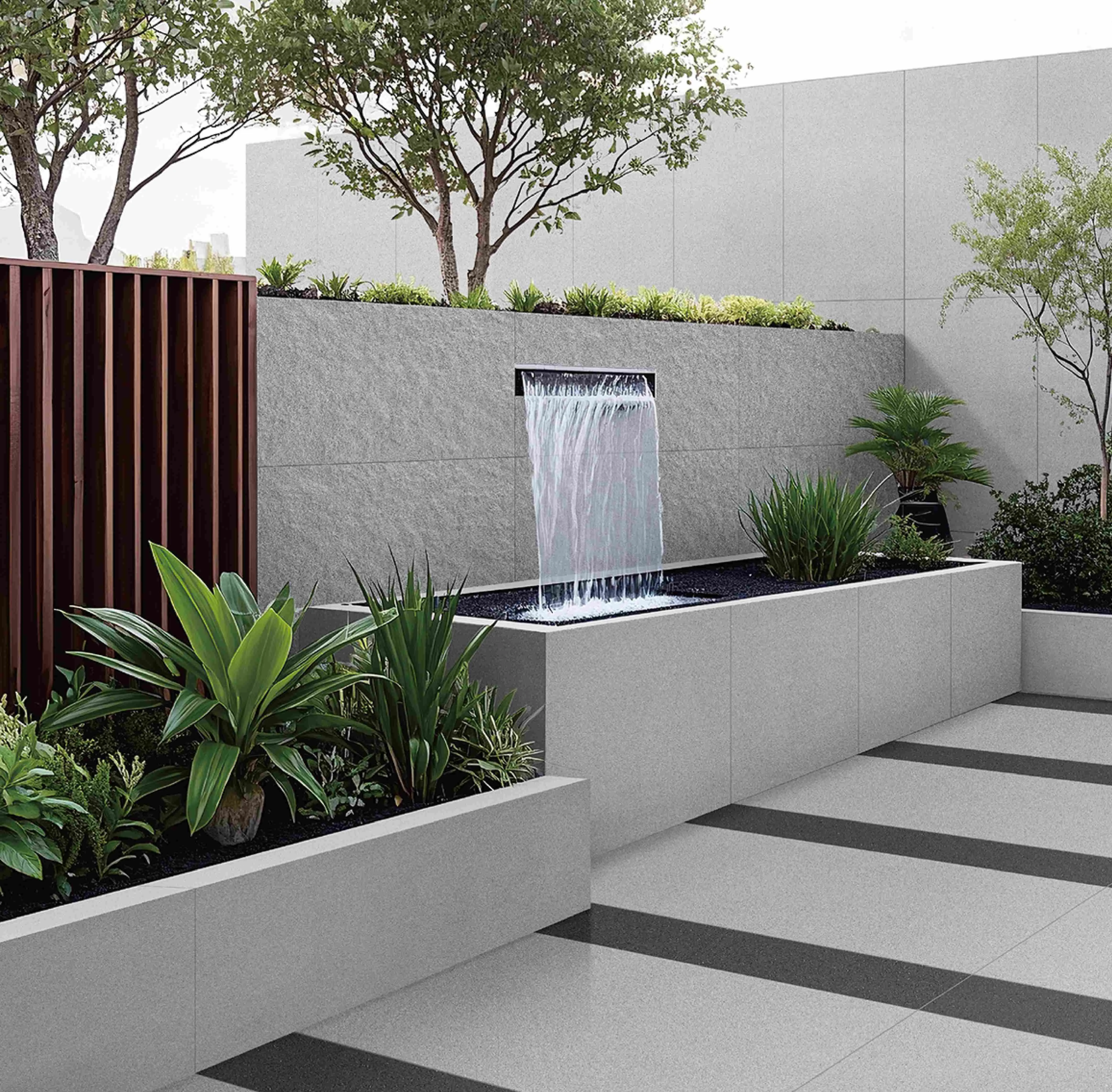 Steel Grey Sandstone-Look Paving Stone for Outdoor Wall and Floor