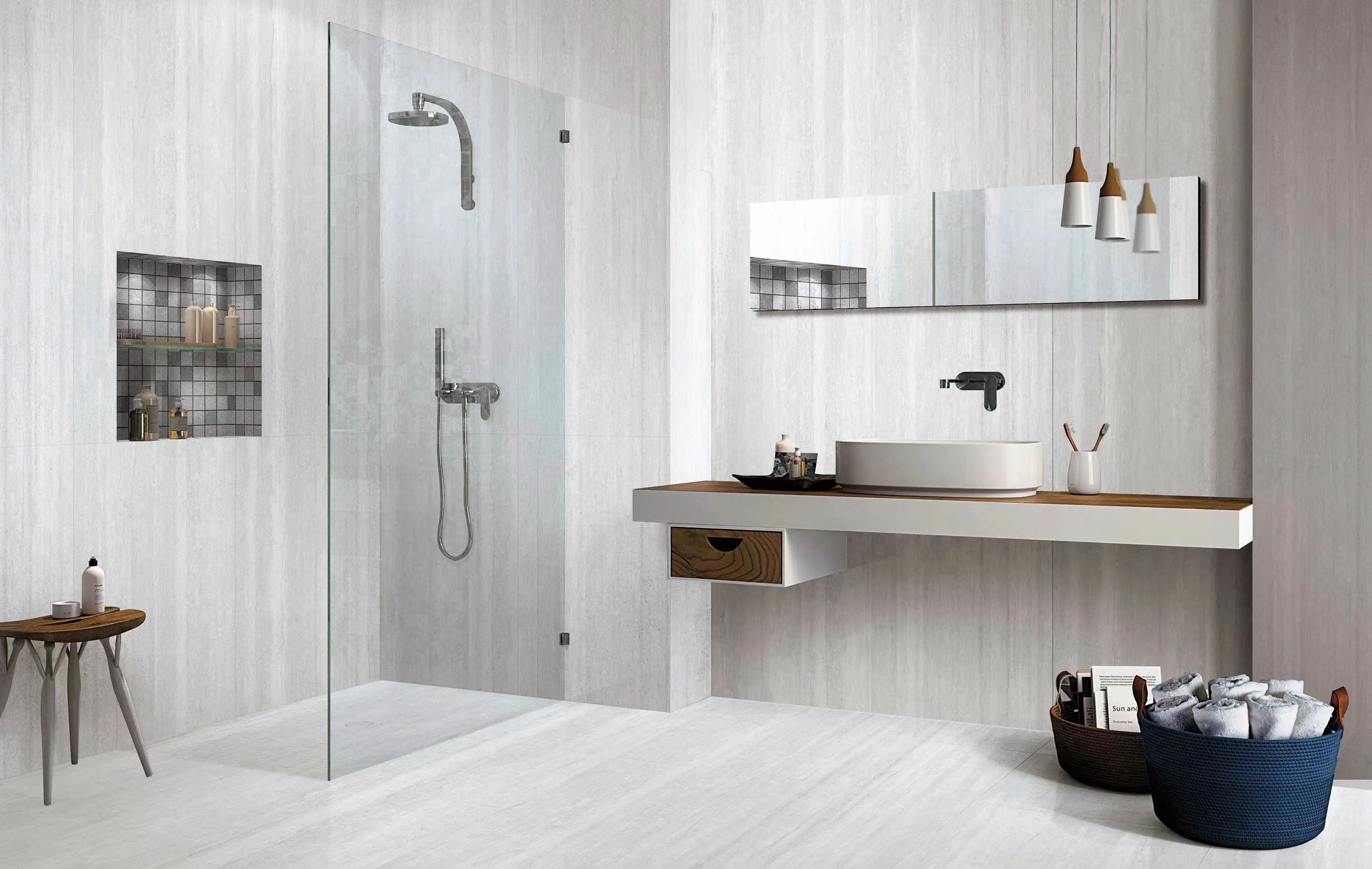 Silver Grey Sandstone-Look Sintered Stone