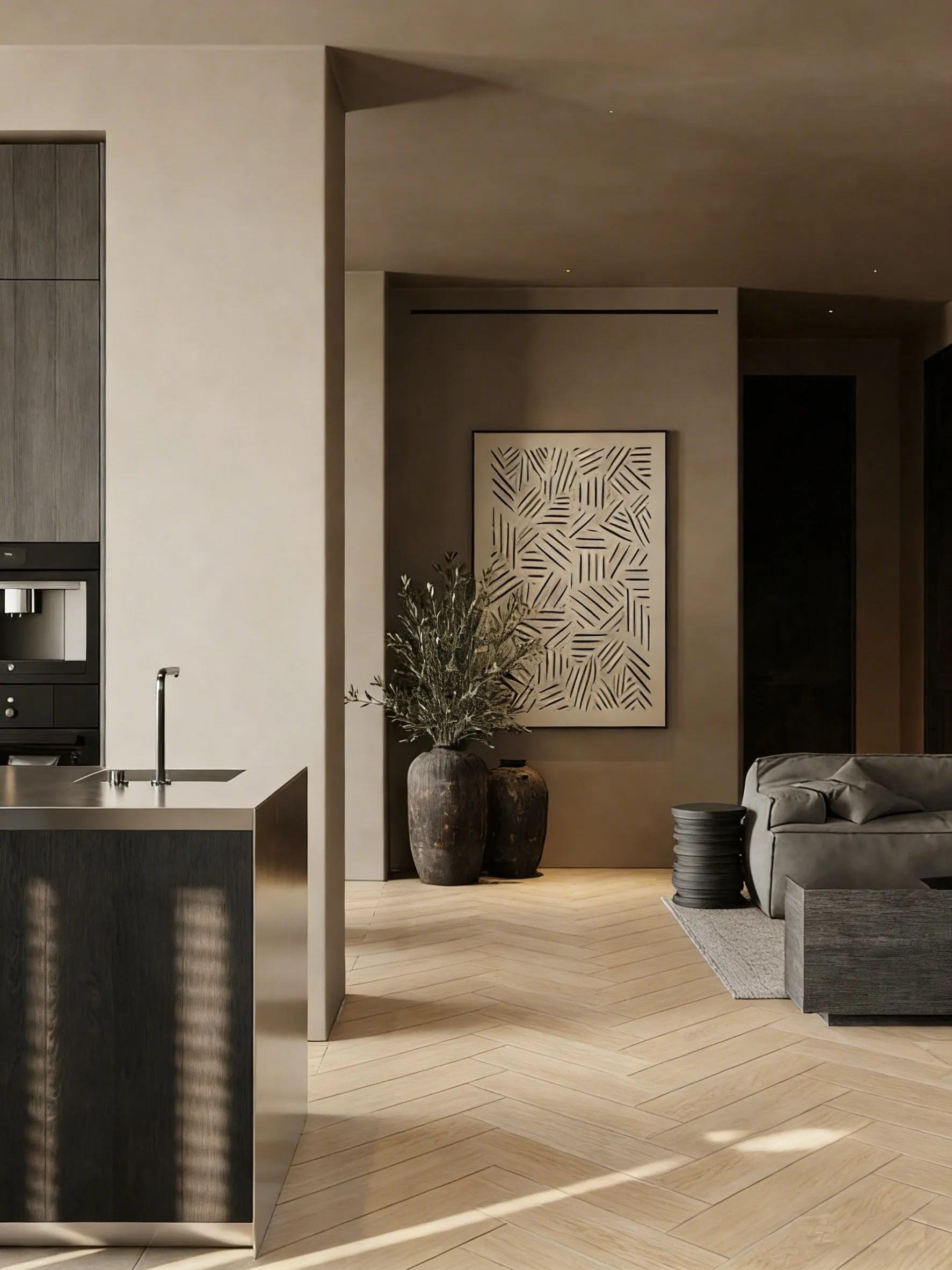 Ivory Beige Ash Wood-Look Porcelain Tile for Wall and Floor