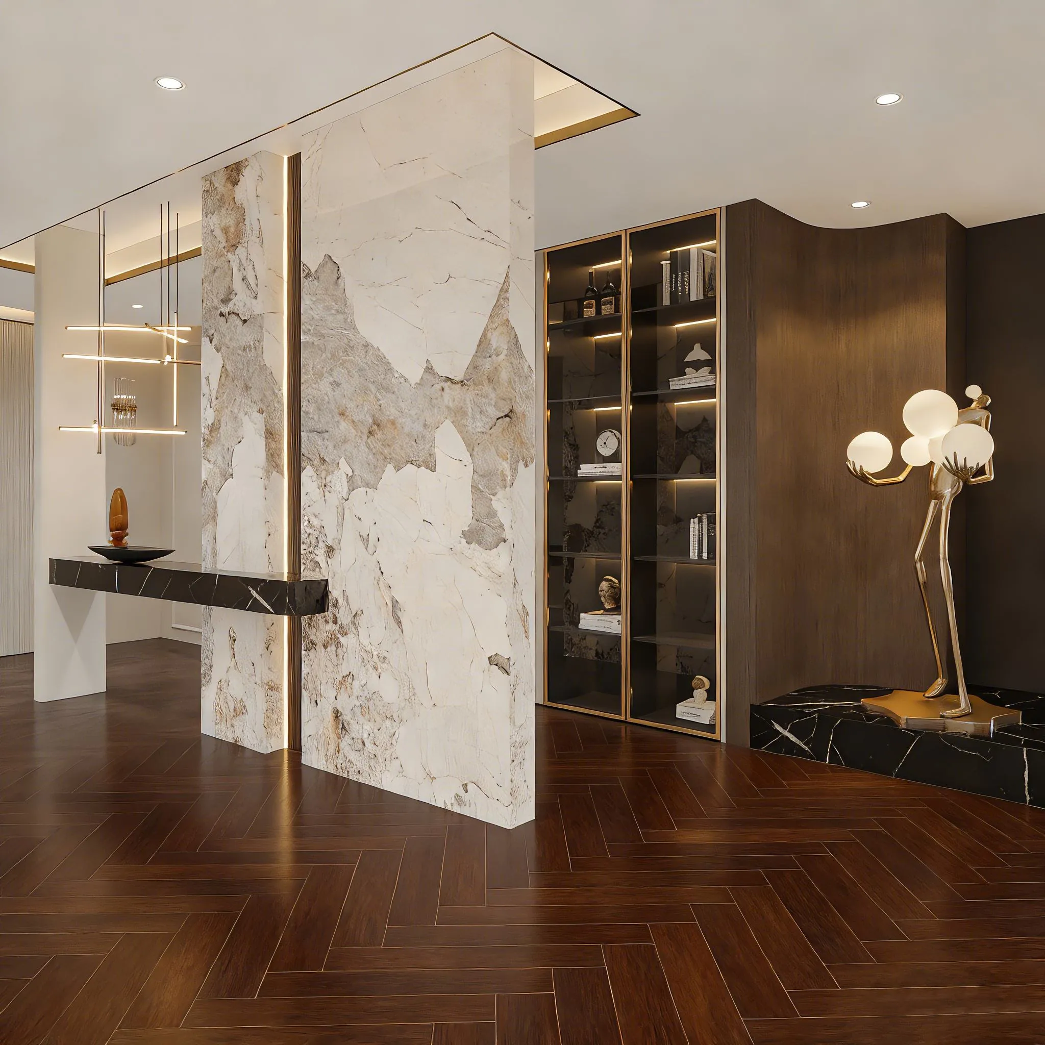 Natural Taupe Ash Wood-Look Porcelain Tile for Wall and Floor