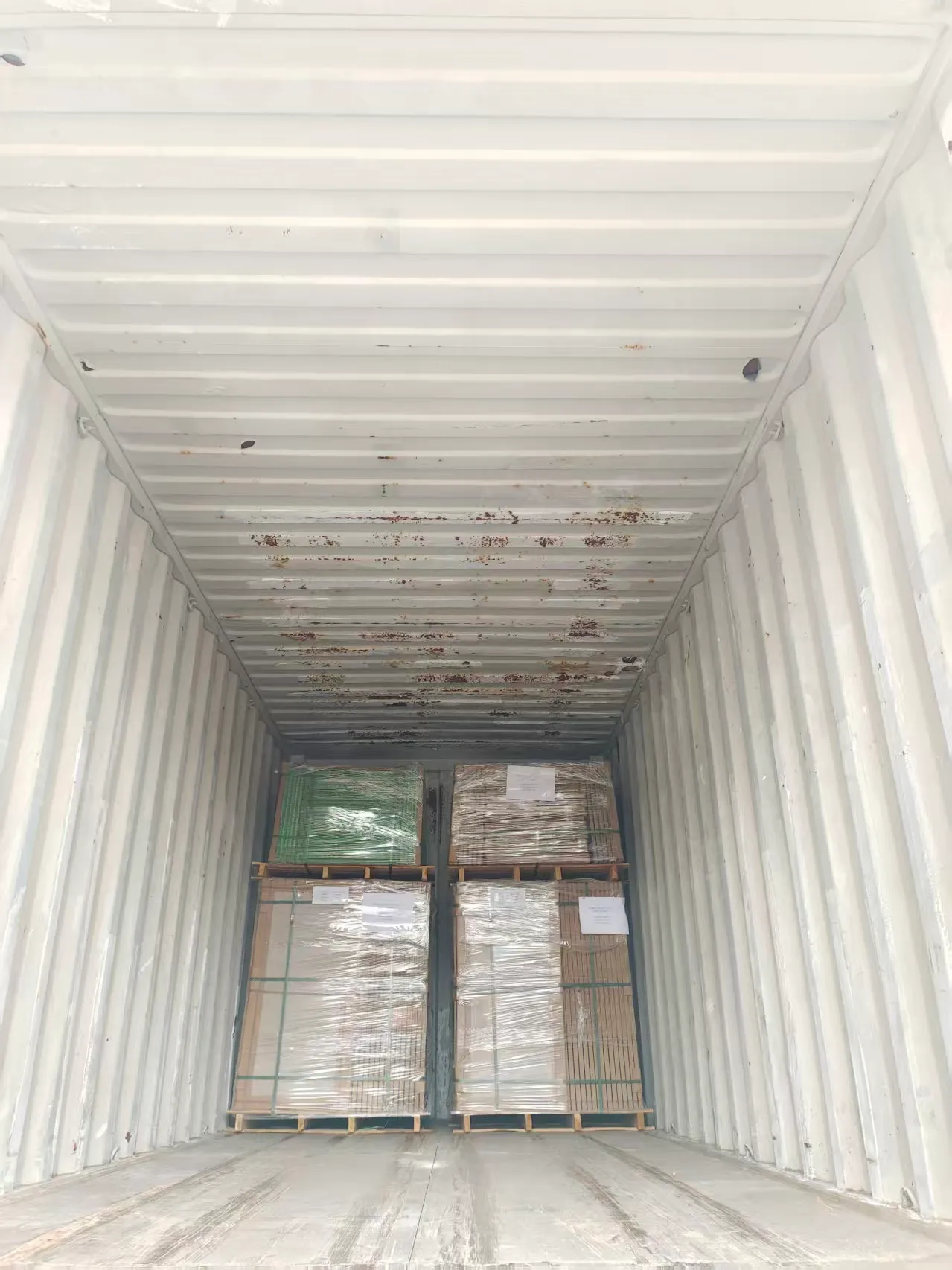 Concrete Look Tiles Delivered to Rwanda - Container Loading4