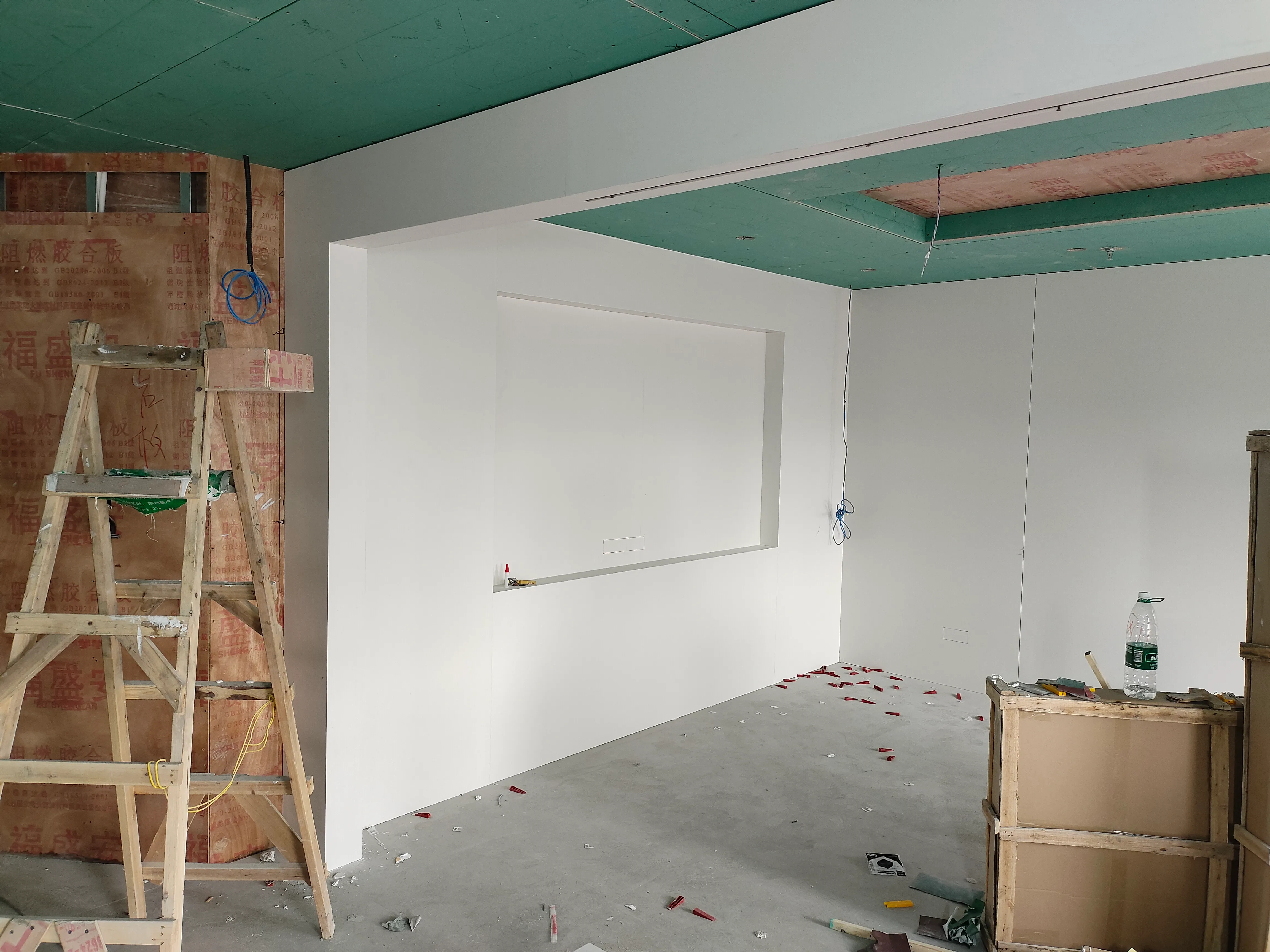 Quiet Luxury Leather Goods Store with White Sintered Stone