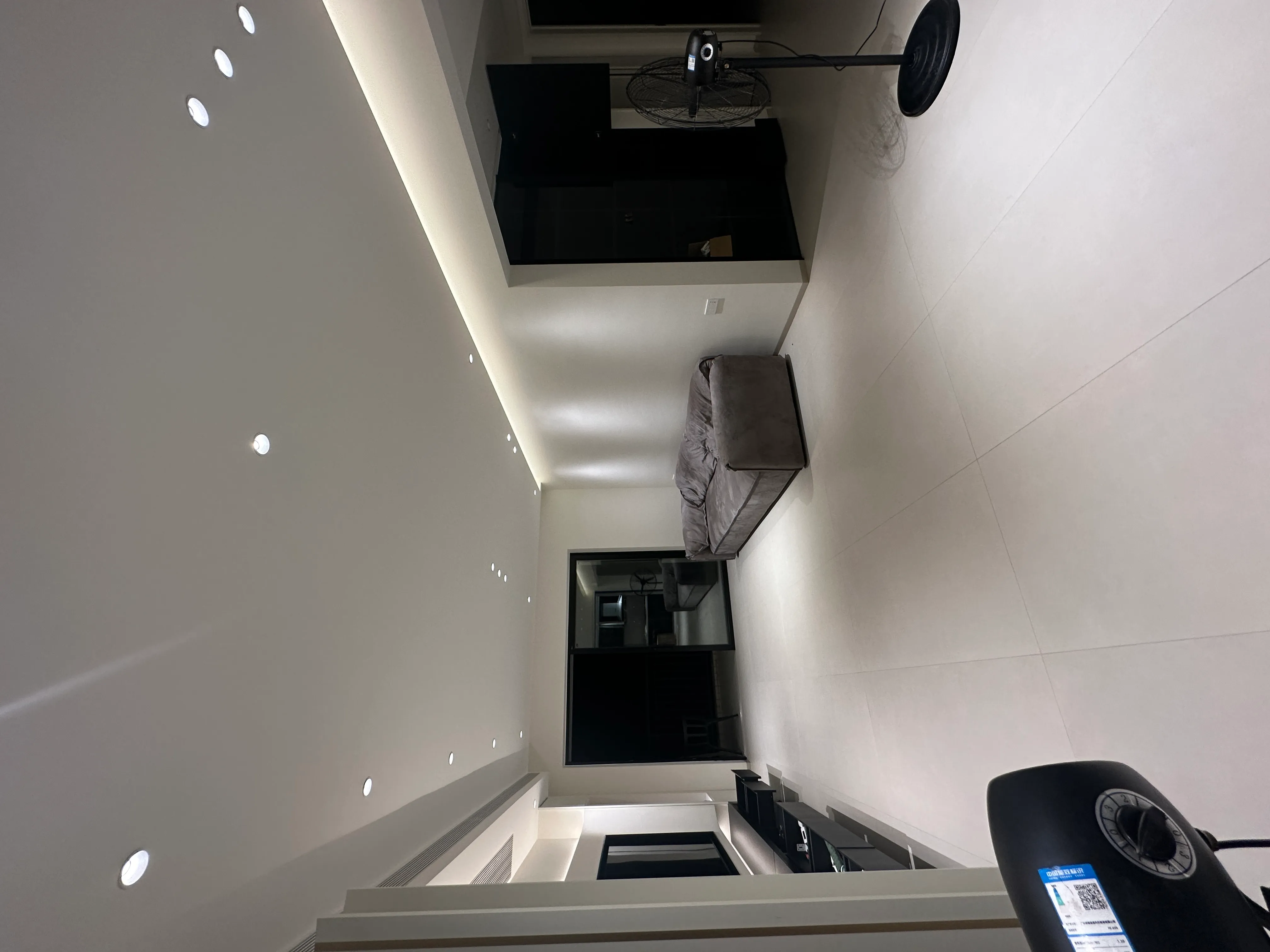 Modern Minimalist Apartment with Microcement Tiles